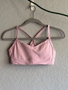 Athleta Pink Vital Sports Bra A-C
